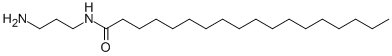 N-(3-アミノプロピル)オクタデカンアミド 化学構造式