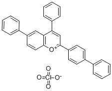 2-(BIPHENYL-4-YL)-4,6-DIPHENYLPYRYLIUM PERCHLORATE Struktur