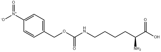 H-LYS(4-ニトロ-Z)-OH 化学構造式