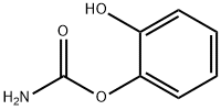 カルバミド酸2-ヒドロキシフェニル 化学構造式