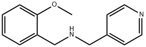 (2-METHOXYBENZYL)(PYRIDIN-4-YLMETHYL)AMINE Struktur