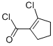 1-Cyclopentene-1-carbonyl chloride, 2-chloro- (9CI) Structure
