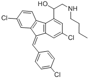 デスブチルルメファントリン 化学構造式