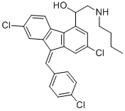 DESBUTYL LUMEFANTRINE 结构式