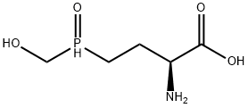 L-草铵膦, 35597-44-5, 结构式