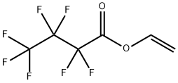 VINYL HEPTAFLUOROBUTYRATE Struktur