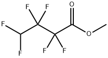 METHYL 2,2,3,3,4,4-HEXAFLUOROBUTANOATE, 356-32-1, 结构式