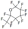 2,2,3,3,4,4,5,5,6-nonafluorotetrahydro-6-(trifluoromethyl)-2H-pyran Struktur