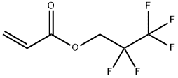 アクリル酸2,2,3,3,3-ペンタフルオロプロピル 化学構造式