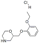 2-[(2-Ethoxy Phenoxy)methyl]morpholine hydrochloride Structure