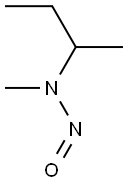 N-Methyl-N-nitroso-2-butanamine Structure