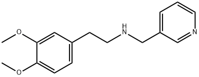 [2-(3,4-DIMETHOXY-PHENYL)-ETHYL]-PYRIDIN-3-YLMETHYL-AMINE Struktur
