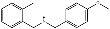 (4-METHOXY-BENZYL)-(2-METHYL-BENZYL)-AMINE Structure