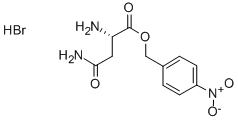 H-ASN-P-NITROBENZYL ESTER HBR 结构式