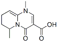 4,6,7,8-Tetrahydro-1,6-dimethyl-4-oxo-1H-pyrido[1,2-a]pyrimidine-3-carboxylic acid Structure