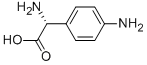 D-4-氨基苯甘氨酸, 35619-39-7, 结构式