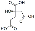 (2R)-2-hydroxybutane-1,2,4-tricarboxylic acid 结构式