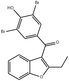 Benzbromarone Struktur