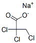 2,2,3-Trichloropropionic acid sodium salt Struktur