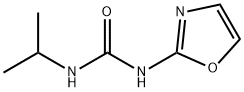 N-(1-Methylethyl)-N'-(oxazol-2-yl)urea Structure