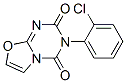 3-(2-Chlorophenyl)-2H-oxazolo[3,2-a]-1,3,5-triazine-2,4(3H)-dione Structure
