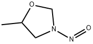 N-nitroso-5-methyl-1,3-oxazolidine Struktur
