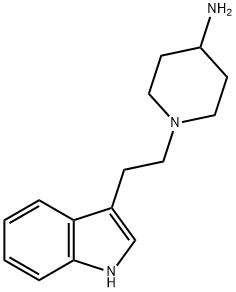 4-氨基-1-(2-吲哚-3-基乙基)哌啶, 35633-77-3, 结构式