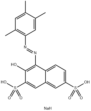 丽春红3R 结构式