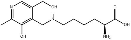 epsilon-pyridoxyllysine Structure