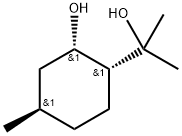 CIS-P-MENTHANE-3,8-DIOL Struktur