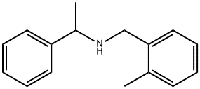 N-(2-methylbenzyl)-N-(1-phenylethyl)amine Structure