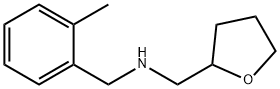 (2-METHYLBENZYL)(TETRAHYDRO-2-FURANYLMETHYL)AMINE HYDROCHLORIDE 化学構造式