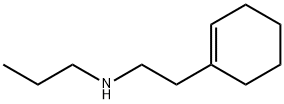 (2-シクロヘキス-1-エン-1-イルエチル)プロピルアミン 化学構造式