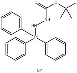 1-(T-BUTYLOXYCARBONYL)-2-TRIPHENYLPHOSPHONIUMHYDRAZINE BROMIDE|1-(T-BUTYLOXYCARBONYL)-2-TRIPHENYLPHOSPHONIUMHYDRAZINE BROMIDE