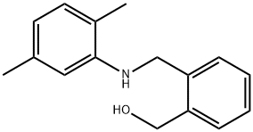 (2-(((2,5-二甲基苯基)氨基)甲基)苯基)甲醇,356538-93-7,结构式