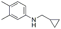 Benzenamine, N-(cyclopropylmethyl)-3,4-dimethyl- (9CI) Struktur