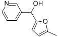 (5-メチル-2-フリル)(ピリジン-3-イル)メタノール 化学構造式