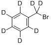 BENZYL-D7 BROMIDE Structure