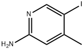 2-氨基-5-碘-4-甲基吡啶,356561-08-5,结构式