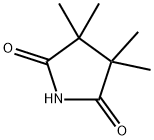 3,3,4,4-四甲基吡咯烷-2,5-二酮, 3566-61-8, 结构式