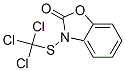 3-[(トリクロロメチル)チオ]ベンゾオキサゾール-2(3H)-オン 化学構造式