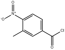 3-メチル-4-ニトロ安息香酸クロリド 化学構造式