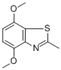 Benzothiazole, 4,7-dimethoxy-2-methyl- (9CI) Structure