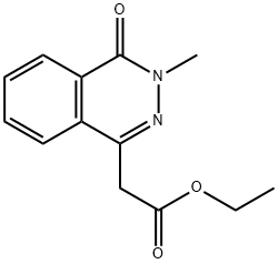 Ethyl 2-(3-Methyl-4-Oxo-3,4-Dihydrophthalazin-1-Yl)Acetate Struktur