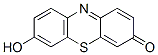 7-Hydroxy-3H-phenothiazin-3-one 结构式