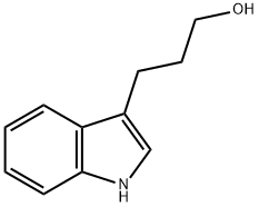 3-インドールプロパノール 化学構造式
