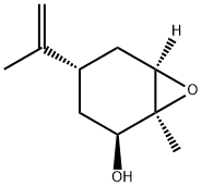 (-)-1,6-エポキシイソジヒドロカルベオール 化学構造式