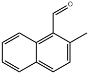 2-甲基-1-萘醛 结构式