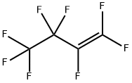 オクタフルオロ-1-ブテン 化学構造式