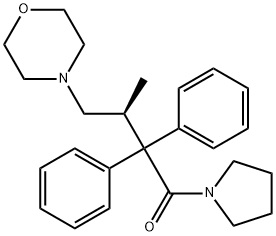 デキストロモラミド 化学構造式